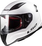 LS2, motorcycle full face helmet Rapid, gloss white, XXL