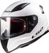 LS2, motorcycle full face helmet Rapid, gloss white, XXL