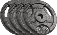 Rebel Active Serie Gietijzeren Halterschijven - 20kg - Set 4x5kg