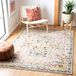 SAFAVIEH Madison Collection MAD447G Boho Chic Vintage medaillon tapijt grijs goud 1,2 x 1,8 m