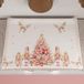 PETTI Artigiani Italiani - Kerstfornuisafdekking, fornuisafdekking voor kerstkeuken, fornuisafdekking 50 x 70 cm, fornuisafdekking notenkraker, roze, 100% Made in Italy