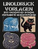 Linoldruck Vorlagen: 300 einzigartige Designs – Herunterladbare PDF- und SVG-Dateien per QR-Code