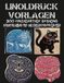 Linoldruck Vorlagen: 300 einzigartige Designs – Herunterladbare PDF- und SVG-Dateien per QR-Code