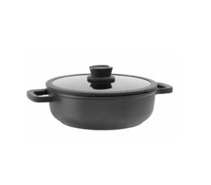 BergHOFF Leo Cast Aluminium Pan - 28 cm - Zwart