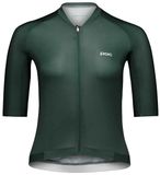 POC Pristine Korte Mouw Wielertrui Groen S Vrouw