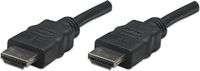 NAN Manhattan 308441-CG HDMI-kabel – HDMI-A-stekker, HDMI-A-stekker – 7.50 m – Zwart – 4K UHD