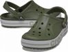 Crocs Bayaband Serie Clogs Groen Unisex Volwassenen Maat 37/38 EVA Ademend