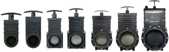 Schuifafsluiter 63 mm budget