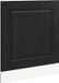 vidaXL Vaatwasserpaneel Kalmar Zwart Eiken 60 x 1,5 x 57 cm