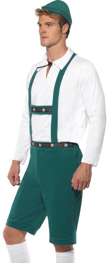 Generik Tiroler Pak voor heren - Verkleedkleding - Large