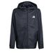 adidas uniseks-kind Rain Coat, Black, 9-10 Years