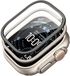 ESR Armorite - Screen Protector Geschikt voor Apple Watch Ultra 3/2/1 - 9H Tempered Glass - Titanium Zwart (2-Pack)