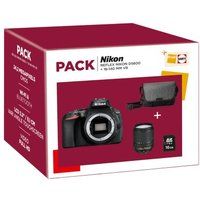 Nikon Fnac Nikon D5600 Reflex Behuizing + AF-S DX 18-140mm ED VR Lens + 16GB SD-Kaart + Draagtas