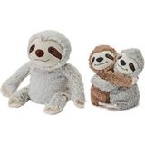 4KidsOnly Warmies Warmies set; magnetron pluche - lavendel geur - luiaard