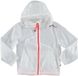 Peak Mountain Meisjes windjack met capuchon, winddicht, lange mouw, zijzakken, rits- en klittenbandsluiting, effen, wit, 5 jaar, nylon, Lente/Zomer 2022