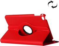 iPad Pro 12.9 inch hoesje - Litchi structuur - Rood