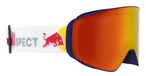 Red Bull Spect Eyewear Sneeuwbril JAM-06, blauw/bruin met rode spiegel