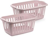 Plasticforte Wasmand - 2x - Roze - Kunststof - 40 liter