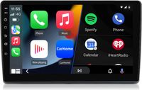 9-inch autoradio met GPS-navigatie, Wi-Fi, 4G, Bluetooth, DAB+, stuurwielbediening, FM/RDS, 4+64GB geheugen, geschikt voor Fiat Ducato (2006-2024), Citroën Jumper en Peugeot Boxer (2011-2024)