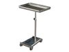 GIMA 27454 Mayo tafel van roestvrij staal basis, 68 cm L x 46 cm W