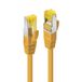 Lindy 47661 Cat7 S/FTP Netwerkkabel - 0,5 m - Geel