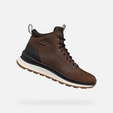 GEOX SPHERICA ACTIF X2 ABX HEREN - DONKERBRUIN/ZWART - Maat 40
