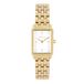Breil CARRÉ Vrouwen Polshorloge Analoog Quartz Zilverkleurig/Goudkleurig