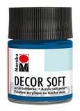 Marabu Decor Soft acrylverf donkerblauw 50 ml