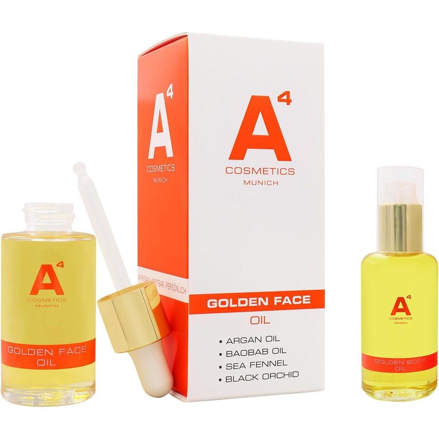 A4 Cosmetics Golden Face Oil - 30 ml - Dames