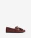 Isabel Marant Mocassins Fersi - Femme - Marron Foncé / Ecru - Taille 41