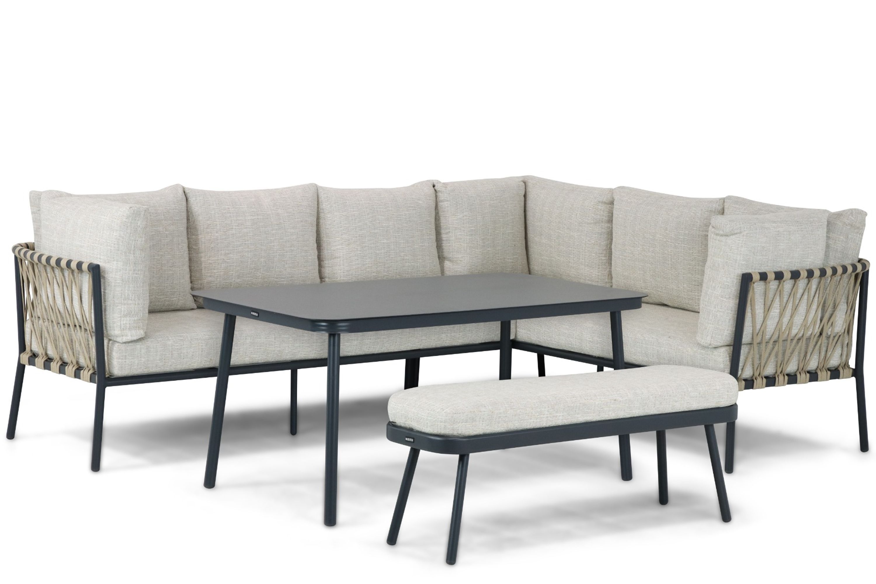 Lifestyle Garden Furniture Lifestyle Boretti dining loungeset 4-delig