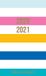 Fun Stripes Augustus 2019 - December 2021 2-jaarplanner