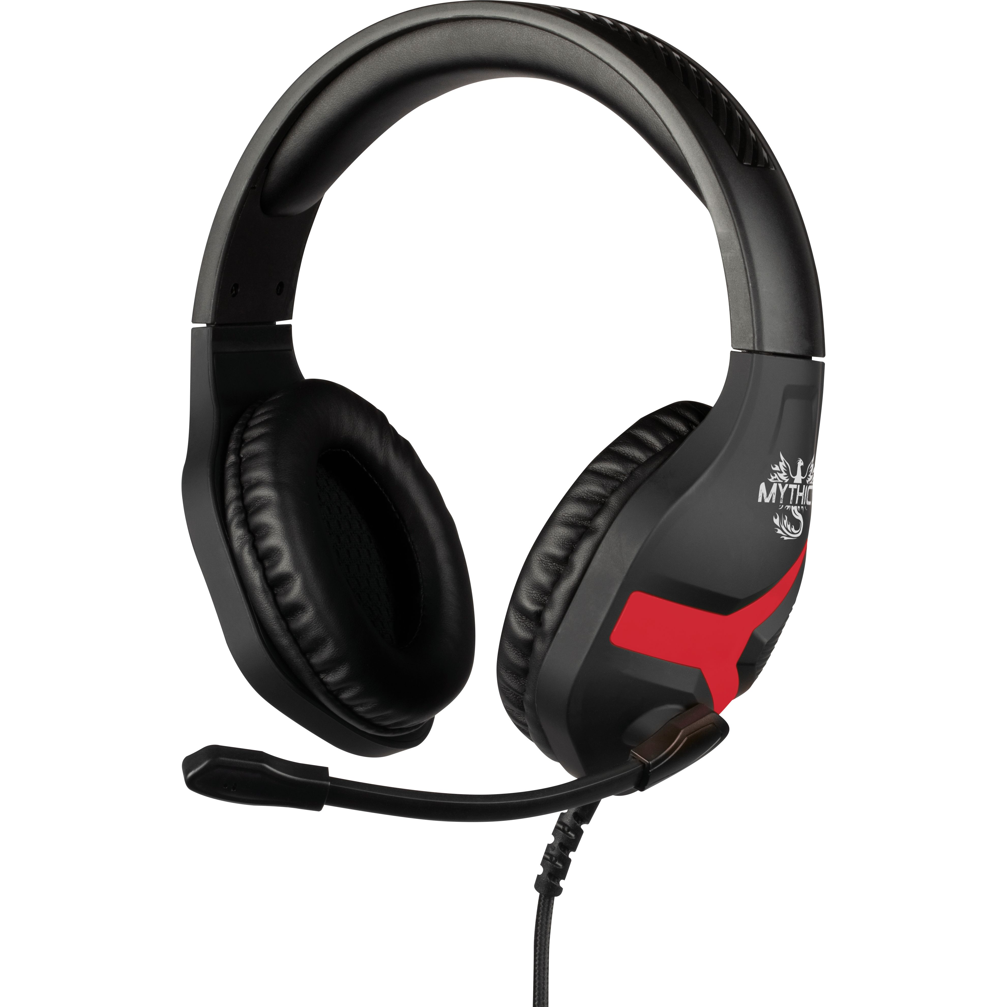 Konix KX MY SWITCH NEMESIS Gaming Headset - Black/Red - Wired
