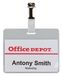 Niceday Identificatiemiddel, 90 x 60 mm, 50 stuks