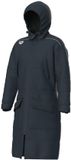 Arena Parka Team Solid Unisex Asfalt/Zwart Polyester XS