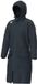 Arena Parka Team Solid Unisex Asfalt/Zwart Polyester XS