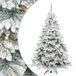 Sapin de Noël artificiel avec 300 LED blanc 180 cm PE et PVC