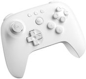 8Bitdo 64 Bluetooth Wit Bluetooth/USB Gamepad Analoog Android, Nintendo Switch, Nintendo Switch 2, PC