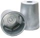 Plastimo Anode zeshoekige zinkwortel 50 mm argent