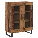 vidaXL Dressoir Oud Hout 69,5 x 34 x 90 cm