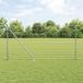 vidaXL - Gelast Draadhek met Spikes - 50 x 1,2 m - Gegalvaniseerd Staal - Zilver