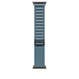 Apple Alpine Loop Band voor de Apple Watch | 44/45/46/49 mm - Maat S - Light Blue / Black Titanium