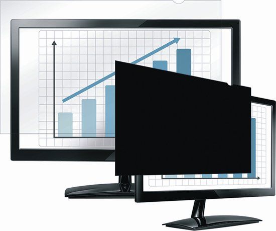 Fellowes PrivaScreen Privacy Filter - 24 inch - 16:9 - Black