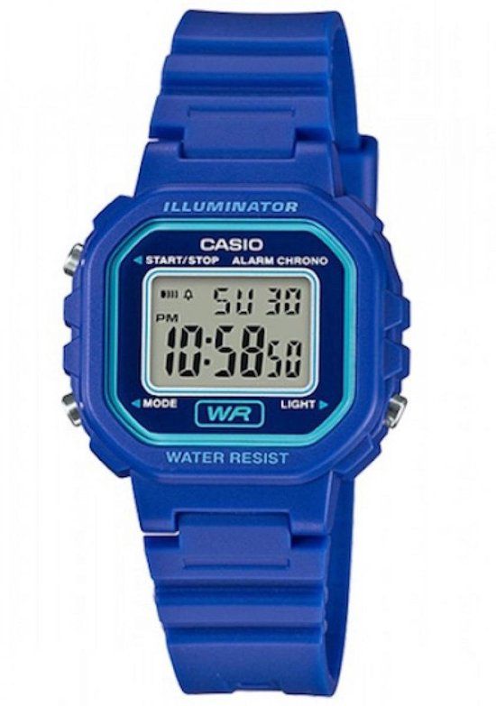 Casio LA-20WH-2ADF - Dames Horloge - Blauw - 36 mm