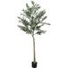 Olivier Artificiel 180 cm, Plante Fausse pour Intérieur, Décoration Maison, Salon, Chambre, Bureau