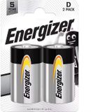 Energizer Everyday - Batterijen - D (LR20) - Alkaline - 2 stuks