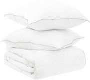 vidaXL - Zomerdekbed - 240 x 260 cm - Wit - Bamboevezel