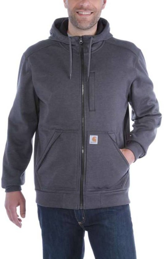 Carhart, T. Wind Fighter Hooded Sweatshirt Carbon Heather Heren