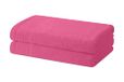 Degrees home Set van 2 badhanddoeken of douchehanddoeken, 100% katoen, 480 g/m², 130 x 65 cm
