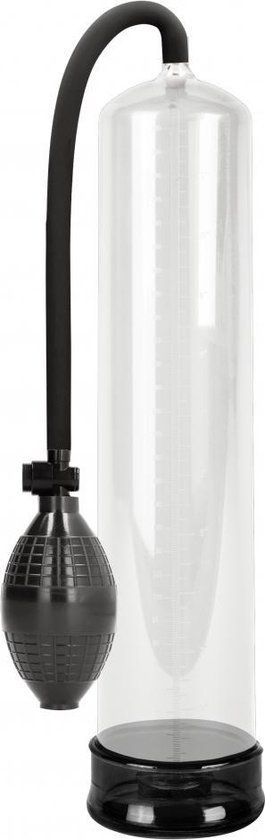 Pumped Klassieke XL Penis Pomp - 34 cm - Transparant